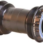 Wheels Manufacturing T47 Outboard Bottom Bracket - For 30mm Spindle, ABEC-3 Bearings, Fits Frames with 68mm-100mm BB Shells, Black
