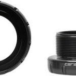 CeramicSpeed Italian Road Bottom Bracket - DUB Road Spindle, Coated Races, Black