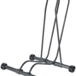 Delta Adjustable Floor Stand with Wheels: Holds One Bike