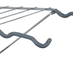 Delta Two Bike Wall Mount Rack with Shelf: Holds Two Bikes