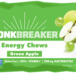 Bonk Breaker Energy Chews - Green Apple, Box of 10 Packs