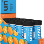 Nuun Sport + Caffeine Hydration Tablets: Mango Orange, Box of 8 Tubes