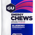 GU Energy Chews - Blueberry Pomegranate, Box of 12 Bags