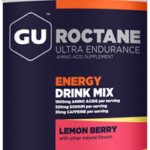 GU Roctane Energy Drink Mix - Lemon Berry, 24 Serving Canister