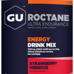 GU Roctane Energy Drink Mix - Strawberry Hibiscus, 24 Serving Canister