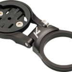 K-EDGE Adjustable Stem Mount for Garmin Quarter Turn Type Computers, Black