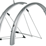 SKS B65 Bluemels Full Coverage Fender Set - 65mm, 27.5/29/700 x 2.25, Silver
