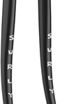 Surly Steamroller Fork 700c 1-1/8" Threadless Black