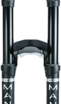 Manitou Mezzer Pro Suspension Fork - 27.5", 180 mm, 15 x 110 mm, 44 mm Offset, Black