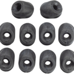 Jagwire Frame Plug Refill Bag - Fits 3.0mm Shimano Di2 with Angled Entry and 8.0mm Round Frame Port, Bag/10 Plugs