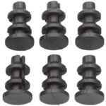 Jagwire Frame Plug Refill Bag - Closed Type for 5.7-6.0mm Round Frame Port, Bag/10 Plugs