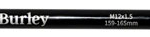 Burley Thru-Axle - 12 x 1.5mm, 159-165mm