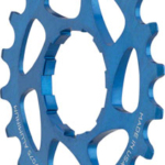 Wolf Tooth Single Speed Aluminum Cog - 20t, Compatible with 3/32" Chains, Blue