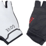 Gorewear C5 Short Gloves - Black/White, Short Finger, Large