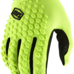 100% Geomatic Gloves - Flourescent Yellow, Full Finger, Men's, X-Large