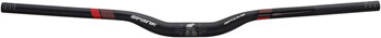 Spank Spike 800 Vibrocore Riser Handlebar: 31.8, 800mm, 30mm Rise Black/Red