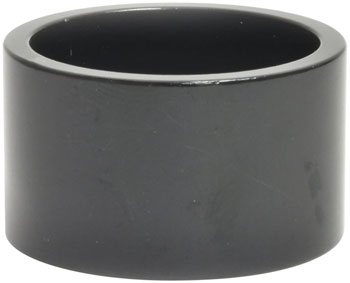 Wheels Manufacturing Aluminum Headset Spacer - 1-1/8", 20mm, Black, 1-each