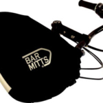 Bar Mitts Mustache / Townie Pogie Handlebar Mittens: One Size, Black