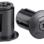 Jagwire Locking Bar End Plugs, Black