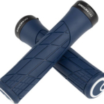 Ergon GA2 Grips - Nightride Blue, Lock-On