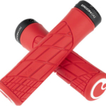 Ergon GA2 Fat Grips - Risky Red, Lock-On