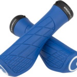 Ergon GA3 Grips - Midsummer Blue, Lock-On, Small