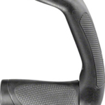 Ergon GP5 Grips - Lock-On, Twistshift, Large, Black/Gray