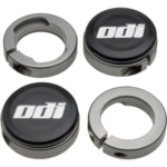 ODI Lock Jaw clamps w/ Snap caps Gray set/4