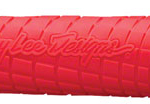 ODI Troy Lee Grips - Red, Lock-On