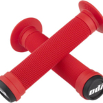 ODI Longneck ST Grips - Red, Flange