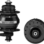 SP 8 Series Dynamo Front Hub - PL-8, 6V- 3W, QR x 100mm, Centerlock, 32H, Black