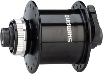 Shimano Metrea Dynamo Front Hub - 12 x 100mm, Center-Lock, Black, 32h