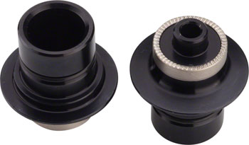 Hope Pro 2, Pro 2 Evo, Pro 4 9mm QR Front End Caps: Converts to 9mm QR x 100mm