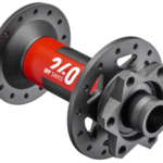 DT Swiss 240 Front Hub - 15 x 110mm, 6-Bolt, Black/Red, 28H