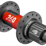 DT Swiss 240 EXP Rear Hub - 12 x 148mm, Center-Lock, Micro Spline, Black/Red, 32H, 36pt