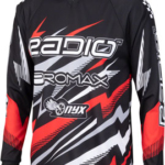 Radio Lightning BMX Race Jersey - Red, Long Sleeve, Men's, X-Small