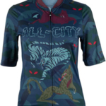 All-City Night Claw Women's Jersey - Dark Teal, Spruce Green, Mulberry, Small