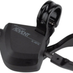 microSHIFT ADVENT Xpress Left Trigger Shifter - Double Shifter for 2x9 Speed MTB Front Derailleurs, Black