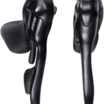 microSHIFT ADVENT Drop Bar Shifter Lever Set - 1x9 Speed, Black, ADVENT Compatible Only