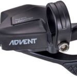 microSHIFT ADVENT Trail Trigger Pro Right Shifter - 1 x 9 Speed, Silicone Thumb Pad, ADVENT Compatible Only, Black