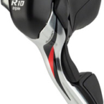 microSHIFT R10 Left Drop Bar Shift Lever, Triple, Shimano Compatible, Silver