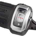 microSHIFT DS85 Left Twist Shifter, Triple, Optical Gear Indicator, Shimano Compatible