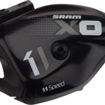 SRAM X01 11-Speed Trigger Shifter Includes Handlebar Clamp Black with Gray and White logo with Cable, Housing Sold Separately