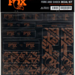 FOX Fork and Shock Decal Kit - Root Beer