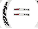 Zipp Decal Set - 303 Matte Black Logo, Complete for One Wheel