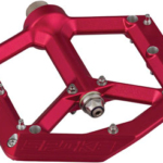 Spank Spike Pedals - Platform, Aluminum, 9/16", Red