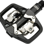 LOOK X-TRACK EN-RAGE Pedals - Dual Sided Clipless with Platform, Chromoly, 9/16", Black