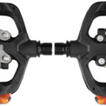 LOOK GEO TREKKING VISION Pedals - Single Side Clipless with Platform, Chromoly, 9/16", Black