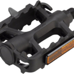 Dimension Mountain Basic Heavy-Duty Pedals - Platform, Plastic, 9/16", Black