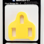 BikeFit Cleat Wedge - Look/Shimano Compatible, 3-Hole, 1 Degree, 8-Pack